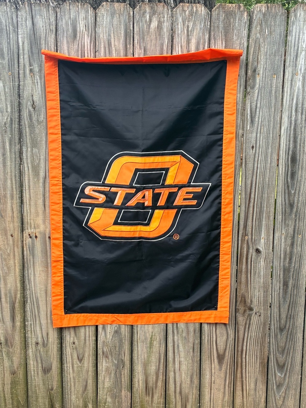 Oklahoma State University OSU Black & Orange Flag